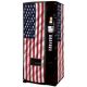 Dixie Narco Model 276E 12 oz Can Machine - USA Flag Graphics